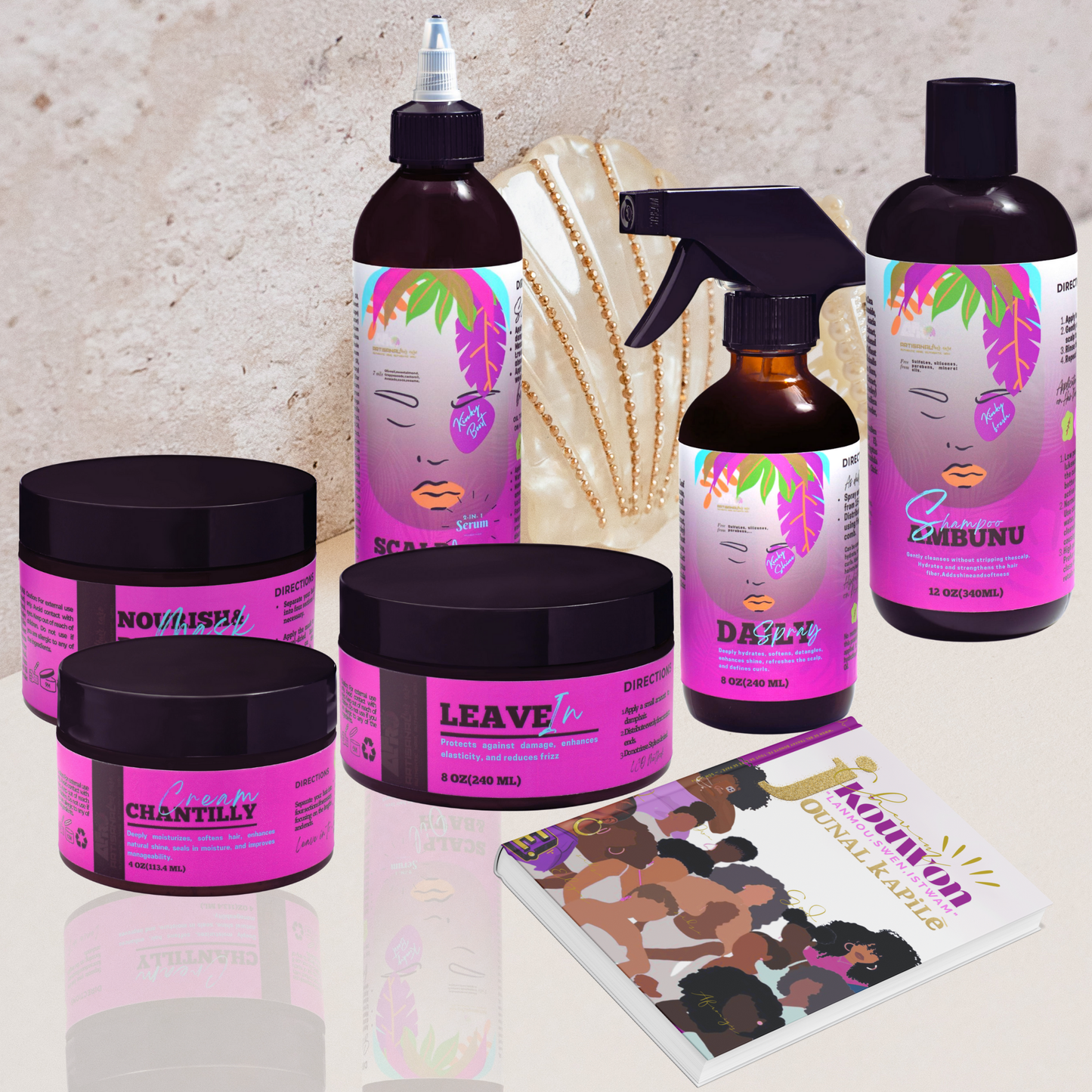 Hair journal+ the combo